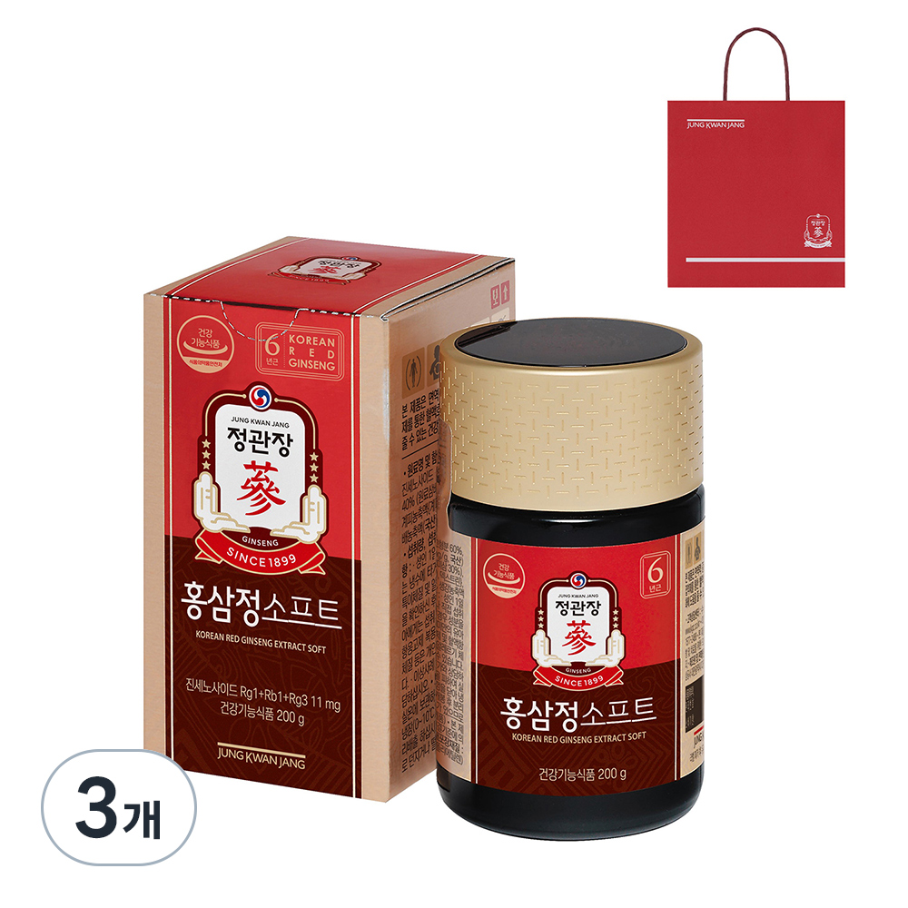 [홍삼] 홍삼정 소프트 + 쇼핑백